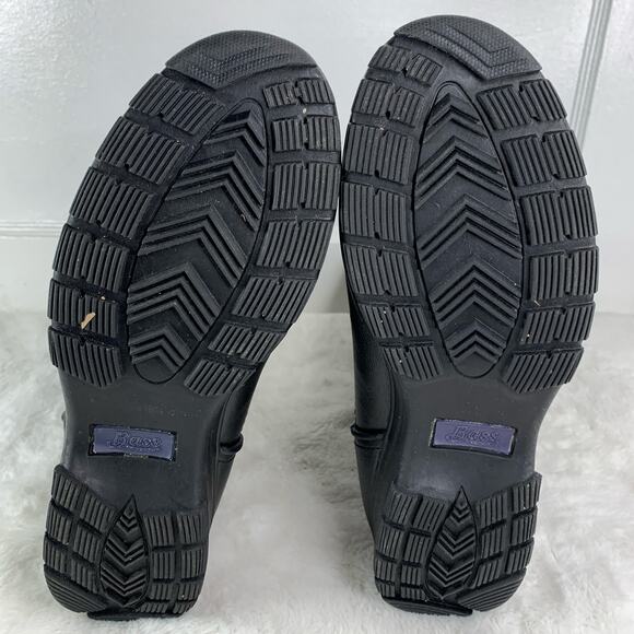 Bass Leather Faux Fur-Lined Winter Boots Women’s Size 9 Black - Picture 6 of 9